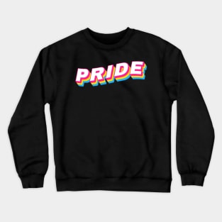 Bisexual+ Pride: Embracing Fluidity Crewneck Sweatshirt